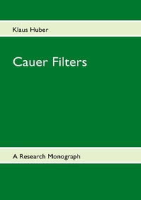 Enlarge image Cover: Cauer Filters - BoD - Books on Demand