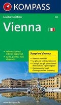 Cover: KOMPASS guida della citt&agrave; Vienna - KOMPASS-Karten