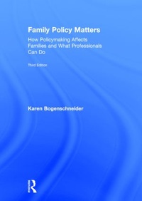 Enlarge image Cover: Family Policy Matters - Routledge