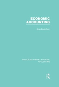 Abbildung von: Economic Accounting (RLE Accounting) - Routledge