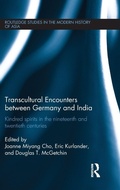 Cover: Transcultural Encounters between Germany and India - Routledge