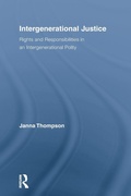 Cover: Intergenerational Justice - Routledge