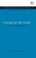 Cover: Caring for the Earth - Earthscan Ltd