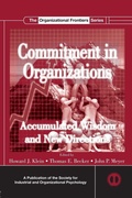 Cover: Commitment in Organizations - Routledge