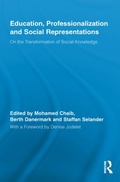 Cover: Education, Professionalization and Social Representations - Routledge