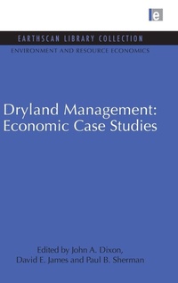 Enlarge image Cover: Dryland Management: Economic Case Studies - Earthscan Ltd