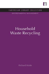Enlarge image Cover: Household Waste Recycling - Earthscan Ltd