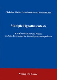 Enlarge image Cover: Multiple Hypothesentests - Kovac, Dr. Verlag