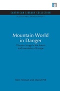 Cover: Mountain World in Danger - Earthscan Ltd