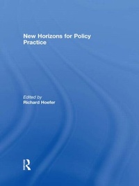 Enlarge image Cover: New Horizons for Policy Practice - Routledge