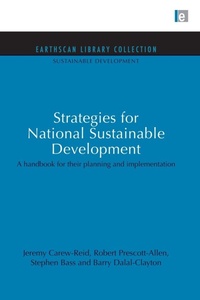 Enlarge image Cover: Strategies for National Sustainable Development - Routledge