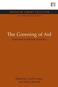 Cover: The Greening of Aid - Routledge