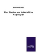 Cover: UEber Studium und Unterricht im Geigenspiel - Salzwasser-Verlag GmbH