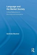 Cover: Language and the Market Society - Routledge