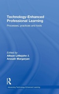Cover: Technology-Enhanced Professional Learning - Routledge