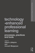 Cover: Technology-Enhanced Professional Learning - Routledge