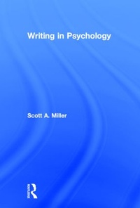 Enlarge image Cover: Writing in Psychology - Routledge