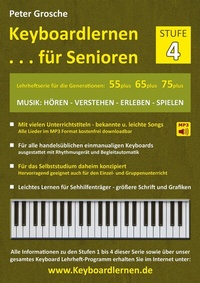 Abbildung von: Keyboardlernen für Senioren (Stufe 4) - BoD - Books on Demand