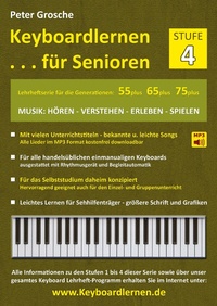 Enlarge image Cover: Keyboardlernen für Senioren (Stufe 4) - BoD - Books on Demand