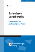 Cover: Basiswissen Vergaberecht (E-Book) - Reguvis Fachmedien