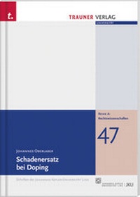 Abbildung von: Schadenersatz bei Doping - Trauner Verlag