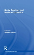 Cover: Social Ontology and Modern Economics - Routledge