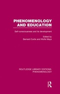 Cover: Phenomenology and Education - Routledge