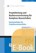 Cover: Projektleitung und Bauherrenvertretung f&uuml;r komplexe Bauvorhaben (E-Book) - Reguvis Fachmedien