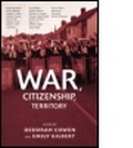 Cover: War, Citizenship, Territory - Routledge