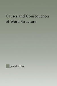 Enlarge image Cover: Causes and Consequences of Word Structure - Routledge
