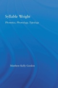 Cover: Syllable Weight - Routledge