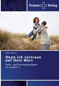 Cover: Denn ich vertraue auf Dein Wort - Fromm Verlag