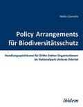 Cover: Policy Arrangements f&uuml;r Biodiversit&auml;tsschutz - ibidem