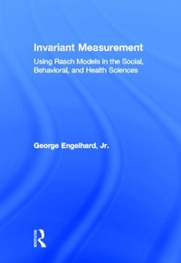 Enlarge image Cover: Invariant Measurement - Routledge