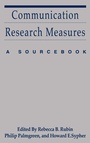 Cover: Communication Research Measures - Routledge