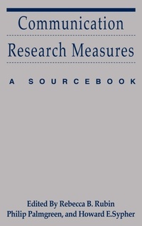 Enlarge image Cover: Communication Research Measures - Routledge