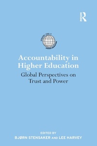 Enlarge image Cover: Accountability in Higher Education - Routledge