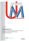Cover: Microfinance 2.0 - Group Formation & Repayment Performance in Online Lending Platforms During the U.S. Credit Crunch - ibidem