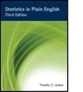 Cover: Statistics in Plain English, Third Edition - Routledge Academic