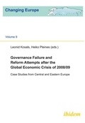 Cover: Governance Failure and Reform Attempts after the Global Economic Crisis of 2008/09 - ibidem