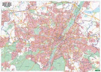 Abbildung von: München, Stadtplan 1:22.500, Poster, Plano in Rolle - Freytag-Berndt und ARTARIA