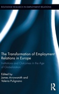 Cover: The Transformation of Employment Relations in Europe - Routledge