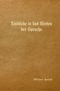 Cover: Einblicke in das Wesen der Sprache - epubli