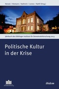 Cover: Politische Kultur in der Krise - ibidem