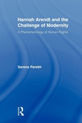 Cover: Hannah Arendt and the Challenge of Modernity - Routledge