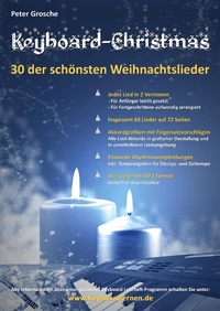 Enlarge image Cover: Keyboard-Christmas - 30 Weihnachtslieder für Keyboard - BoD - Books on Demand