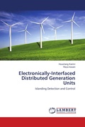Cover: Electronically-Interfaced Distributed Generation Units - LAP Lambert Academic Publishing