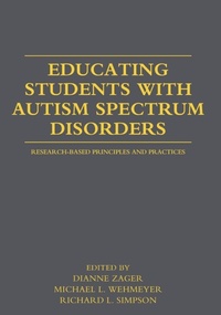 Enlarge image Cover: Educating Students with Autism Spectrum Disorders - Routledge
