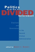 Cover: Politics in an Era of Divided Government - Routledge