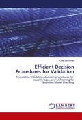 Cover: Efficient Decision Procedures for Validation - LAP Lambert Academic Publishing
